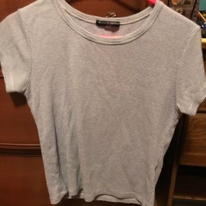 Brandy Melville Striped Crop Top